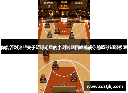 你能答对这些关于篮球明星的小测试题目吗挑战你的篮球知识极限